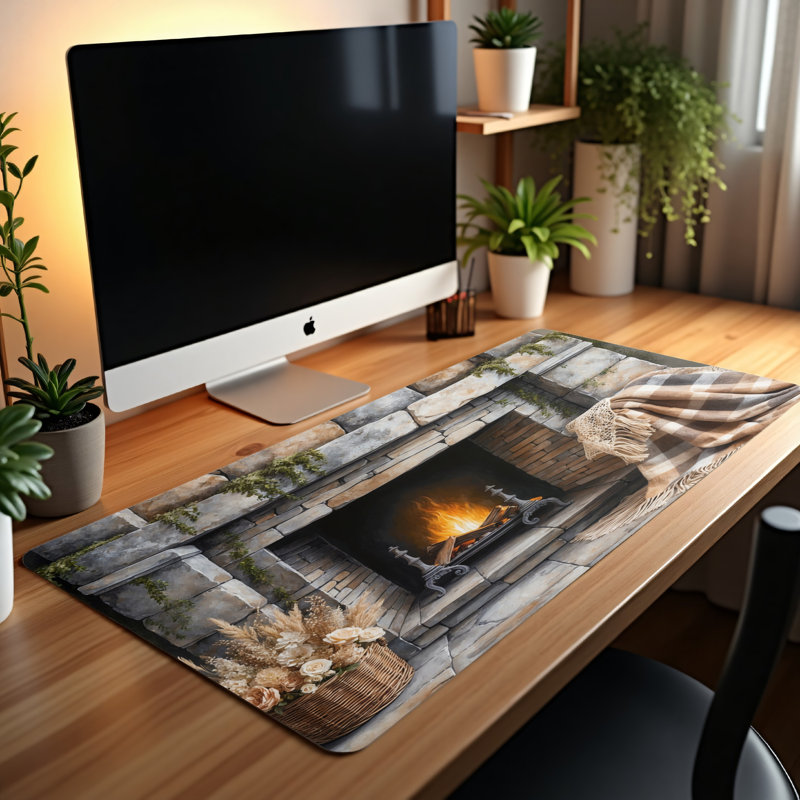 Polyester Desk Pad, 23.6x13.8