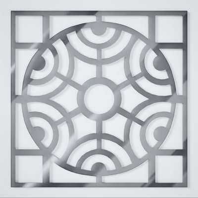 Miroir argenté Walton