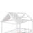 Designer-Inspired Twin Size Wood House Bed With Fence-559227053