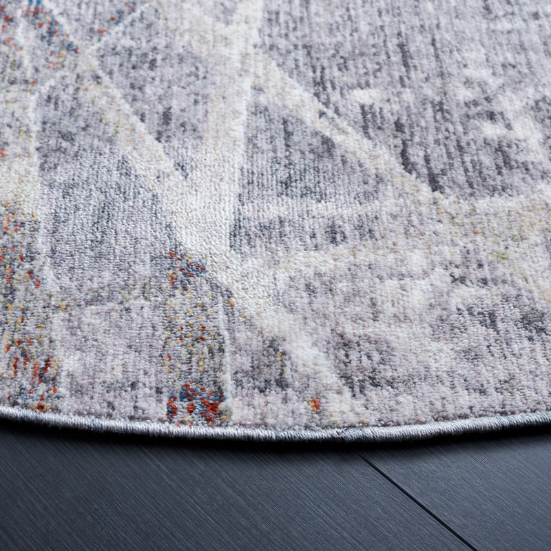 Olympia Performance Abstract Rug, Round 6'