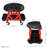 Stalwart Creepers Automotive Stool Chair - Mechanic Stool with Wheels and Tool Storage Tray