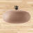 Forma 61'' Freestanding Tub Solid Surface Stone Resin Free Standing Soaking Bathtub-114735283