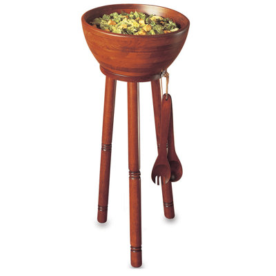 Bay Isle Home™ Saoirse Wood Salad Bowl