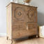 Buffet décoratif rétro en bois massif