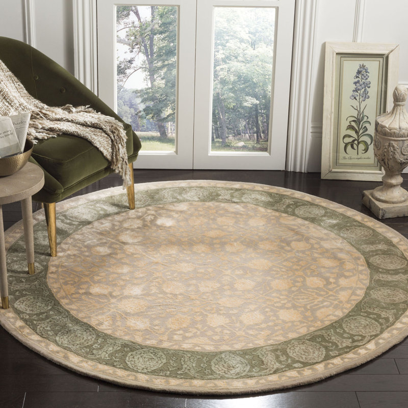 Bellview Hand Tufted New Zealand Wool Oriental Rug, Runner 2'6" x 8'