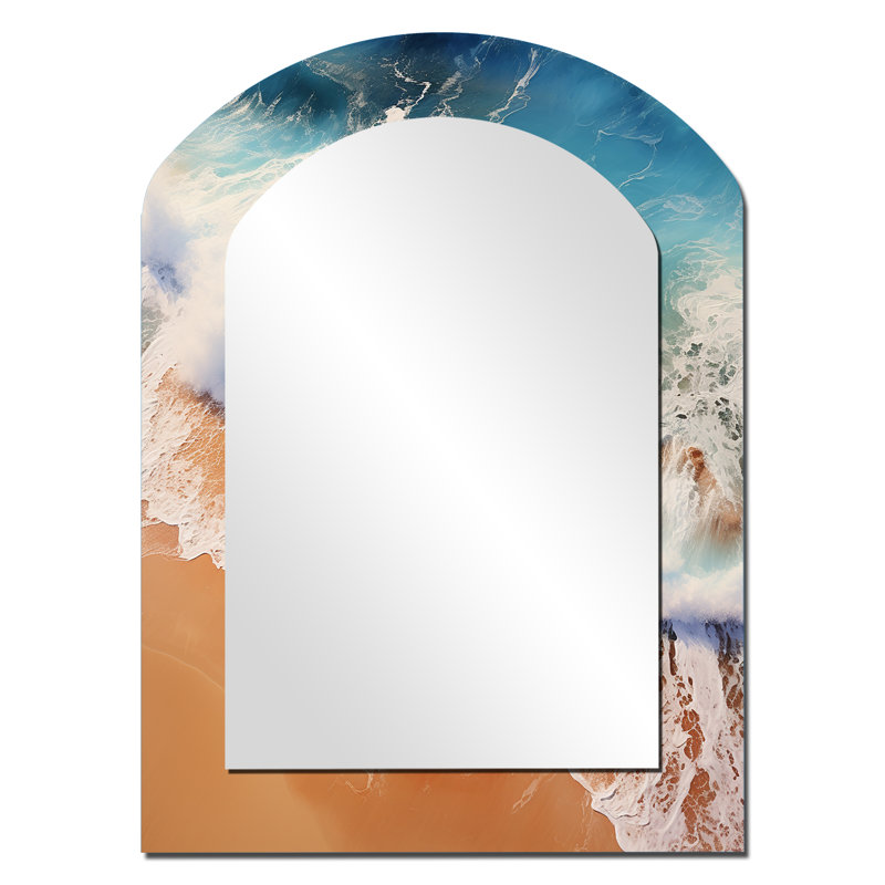 Miroir mural Rocky Beach, 34 po x 25 po