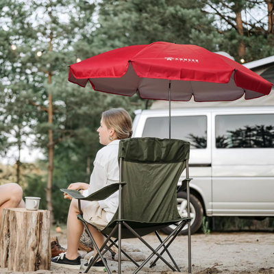 Parasol avec pince universelle et réglable