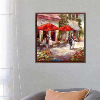 Café Afternoon I by Nan - Painting on Canvas