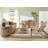 Vineyard Row Wine Barrel End Table