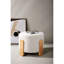 52.5cm Wide Solid Colour Pouffe Ottoman