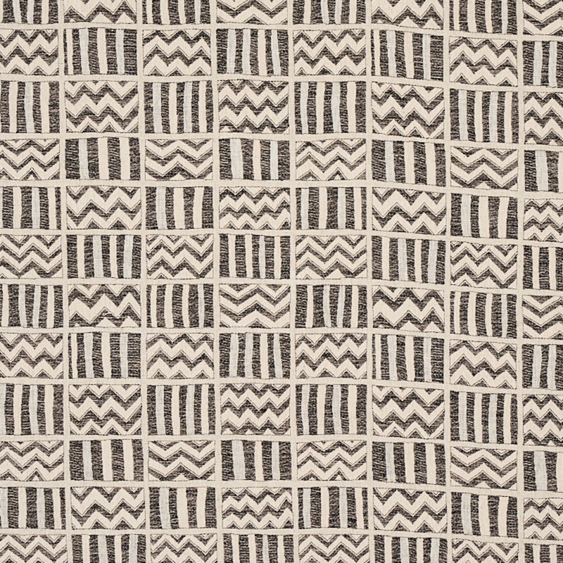Tissu Kudu, Noir