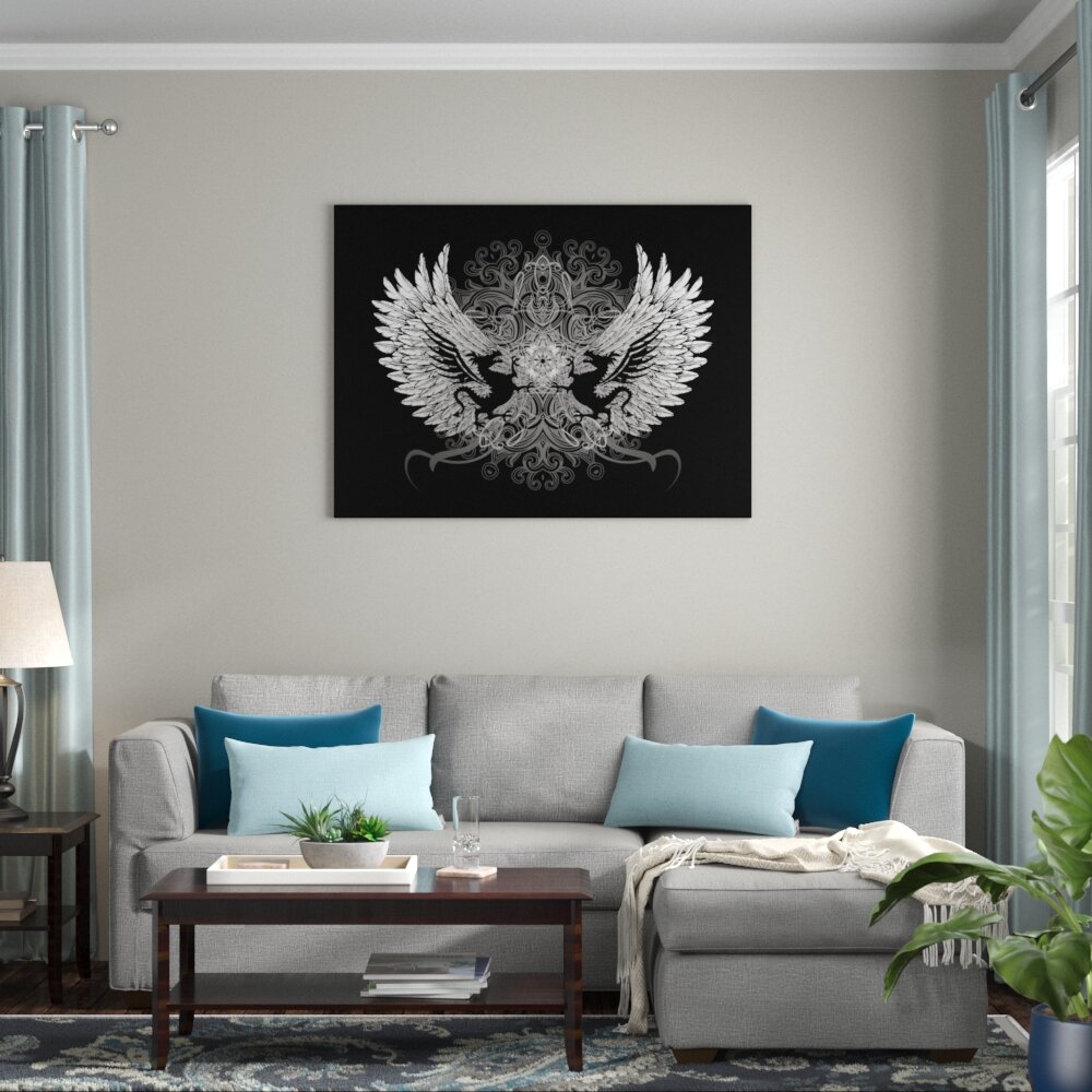 Leinwandbild Dragon Wings von Parvez Taj