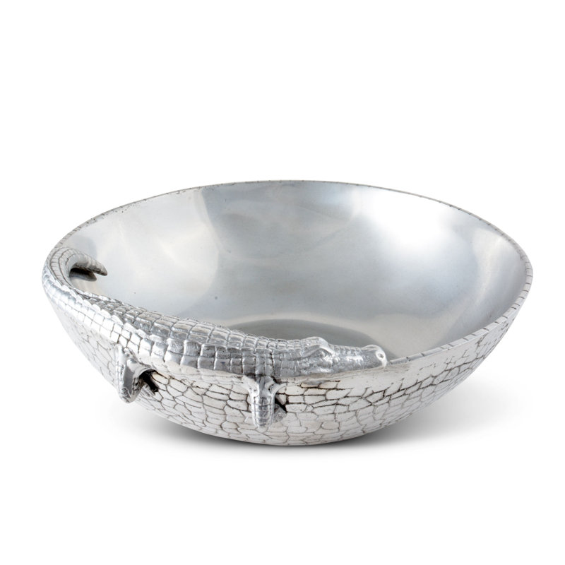 Alligator Serving Bowl