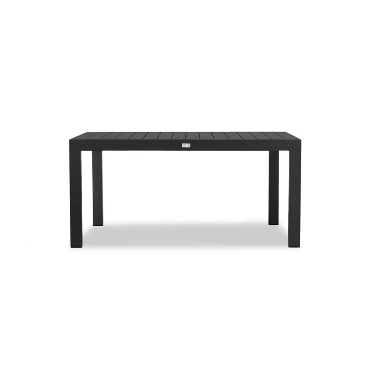Brayle 63'' Metal Outdoor Dining Table