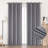 100% Blackout Thermal Insulated Polyester Curtain Pair-633352631-633352630