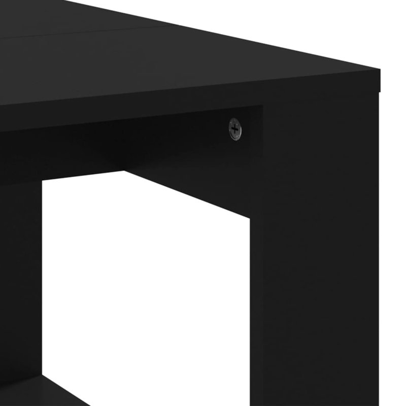 Ocia Sled Coffee Table, Black