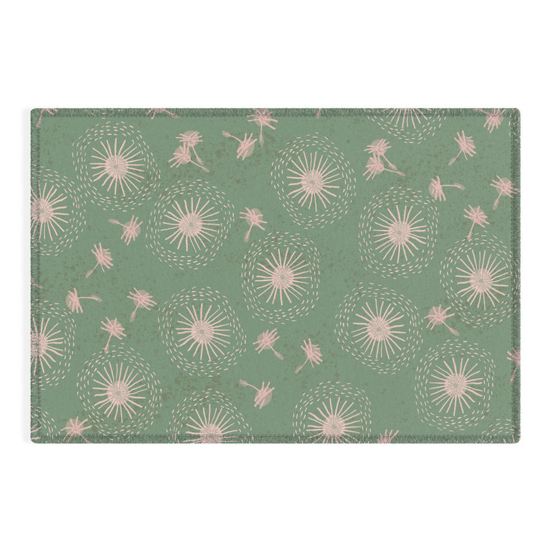 Tapis rectangulaire Priscila avec envers antidérapant, Rectangle 2 pi x 3 pi