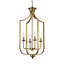 Lustre empire en métal 4 lumières à intensité variable-1240862062-1240862067