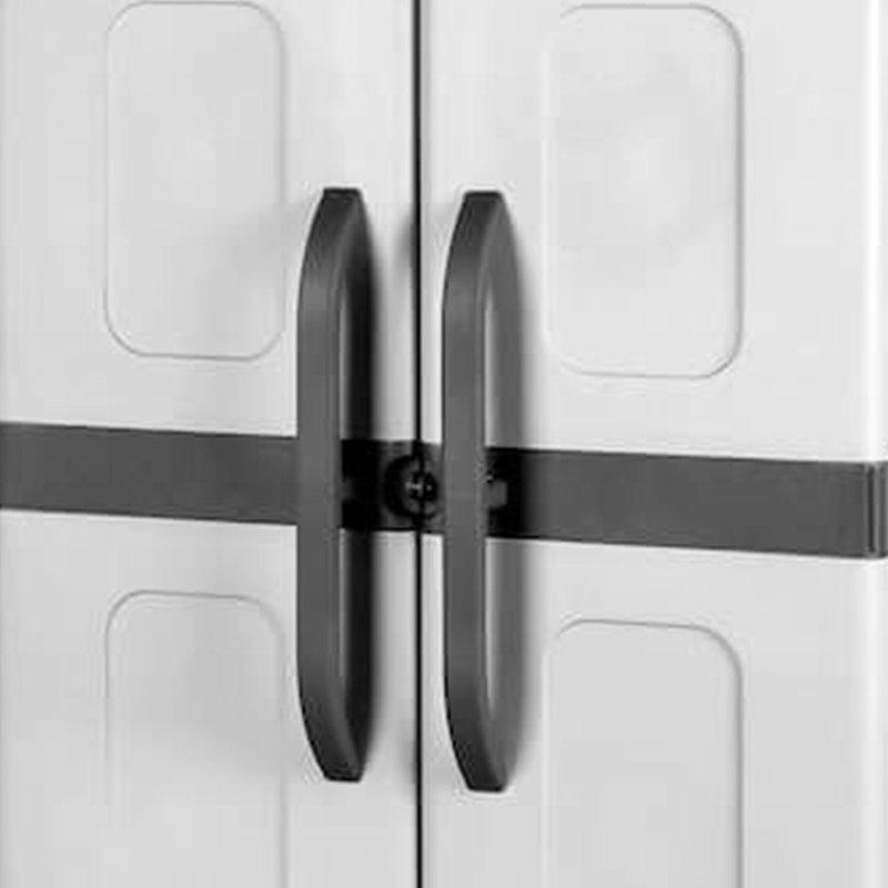 26 Pair Shoe Storage Cabinet, Gray/Anthracite