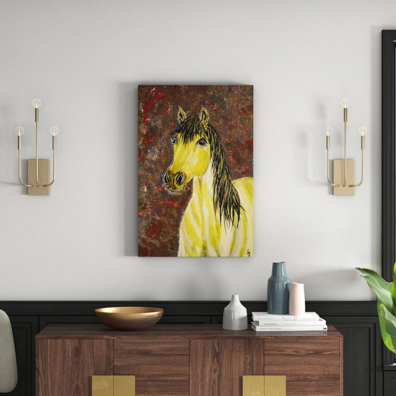 France Gilbert - Wrapped Canvas Painting, 91cm H x 61cm W x 3.81cm D