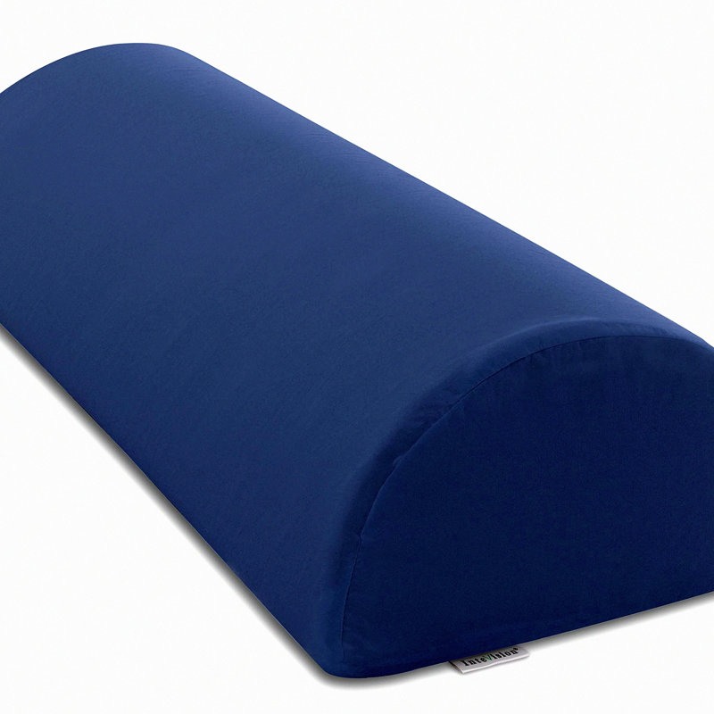 OrthoAlign Four Position Support Pillow - 400 Thread Count Cover - Neck, Back, Lumbar, Knee Support - Pain Relief & Comfort - Sleep Aid