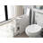 Lall Wood Free-Standing Slide-Out Bathroom Cabinet-648130208