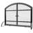 Malawi Steel Fireplace Screen