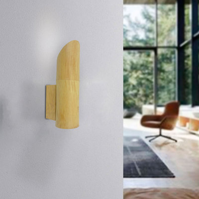 Aylis Solid Wood Armed Sconce