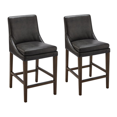 Niara Leather Counter & Bar Stools