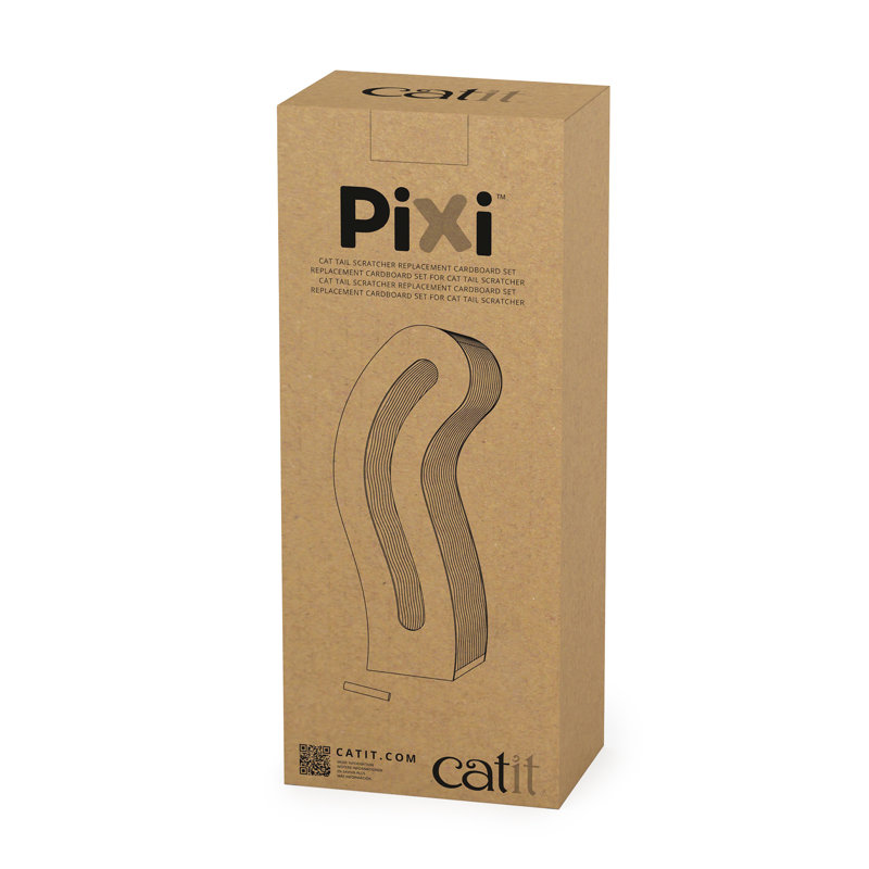 Carton de remplacement Catit Pixi, queue de chat