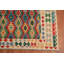 Geometric Kilim Reversible Wool Area Rug 8x11