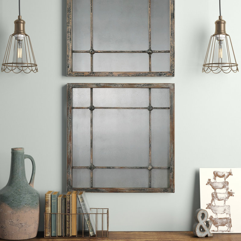 Ensemble de 2 miroirs