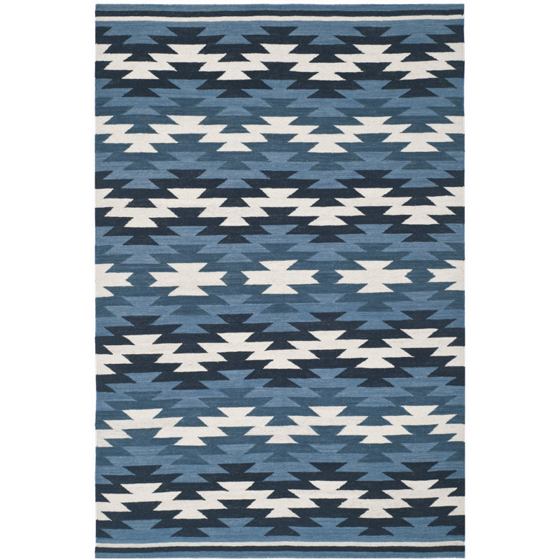 Ralph Lauren Swiftwater Wool Geometric Rug, Rectangle 4' x 6'