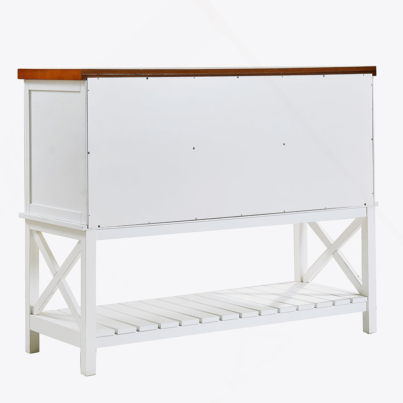 Console de bar multifonctionnelle avec tiroir, armoire, support à vin et tablette de rangement pour divers espaces de vie