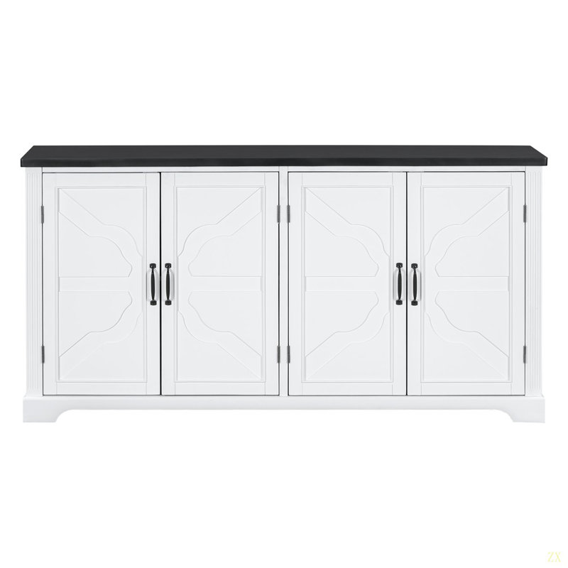 Buffet American Country, Noir / blanc