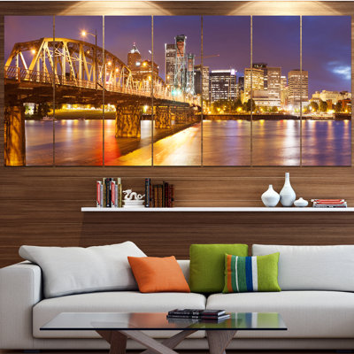 " Skyline Of Portland Panorama "
