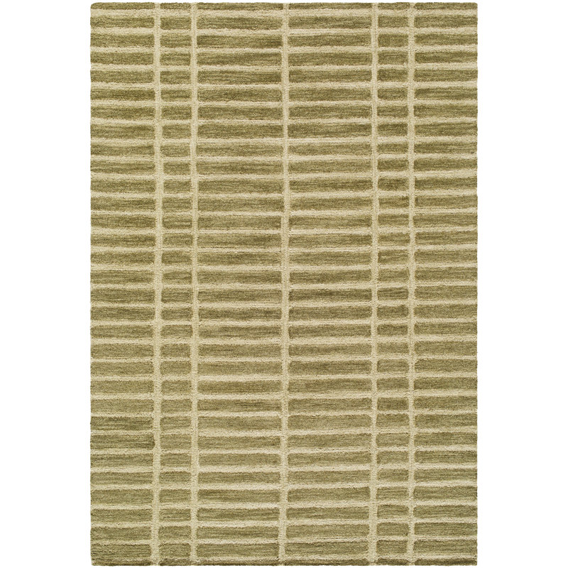 Tapis fait à la main Wright, Rectangle 9 pi x 12 pi