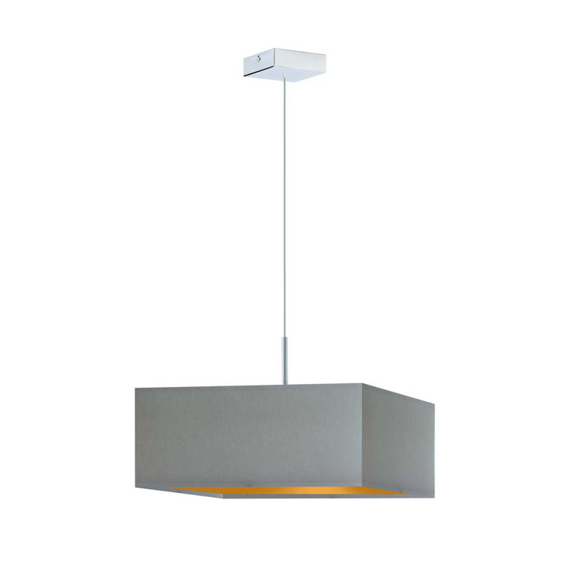 Gissella 3 - Light Single Pendant, Grey, Silver