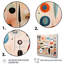 «Mid-Century Whimsical Wonders II» rose - bleu-1639940130-1639940129