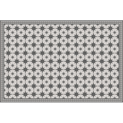 Begaye Geometric Vinyl Machine Printed Area Rug