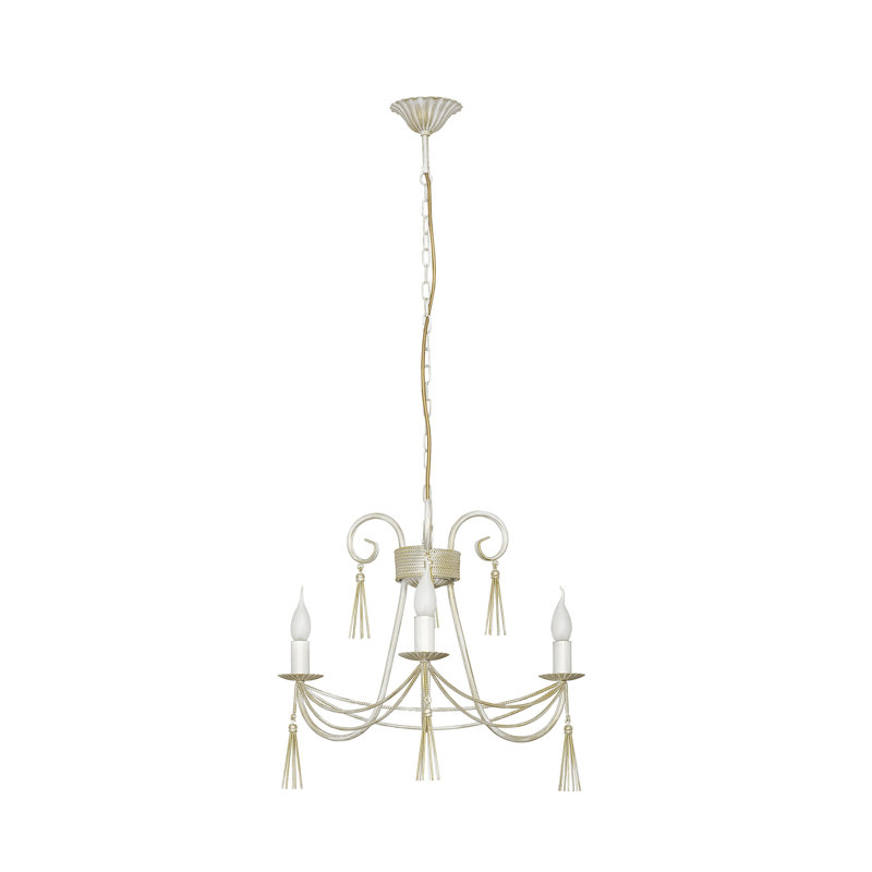 Dwyer 3 - Light Candle Style Chandelier