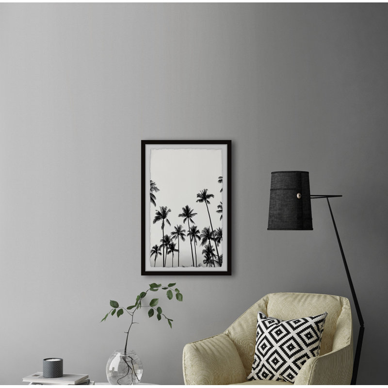Bunch Of Palms - Single Picture Frame Print, 30cm H x 20cm W x 3.81cm D