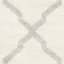 Tapis beige à motif géométrique Ammundsen-941612730