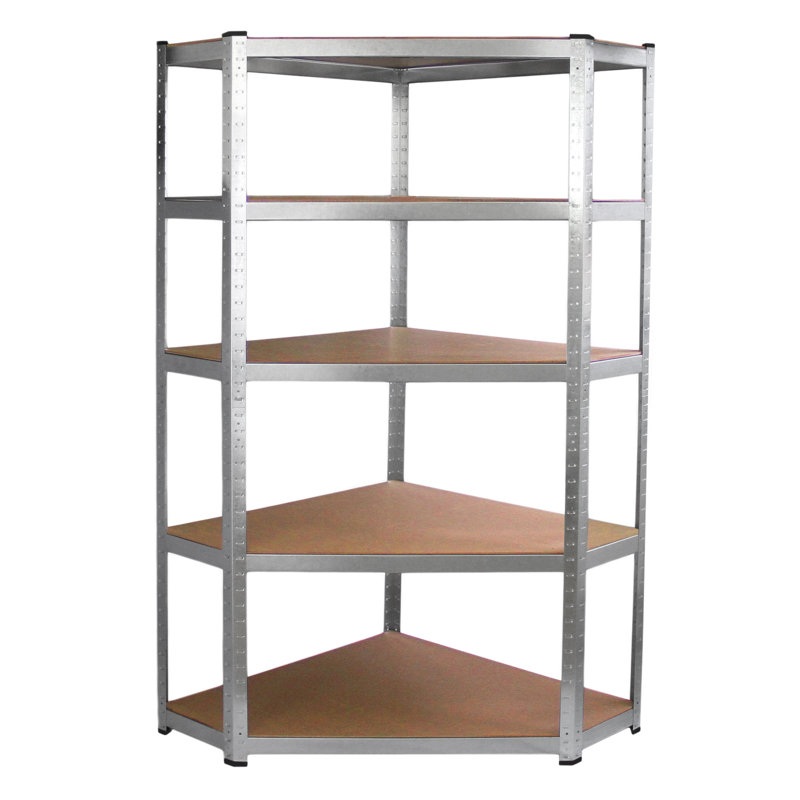 90cm W Height -Adjustable, Silver, 180cm H x 90cm W x 30cm D