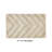 Branston 100% Cotton 1990 GSM Tufted Bath Rug with Non-Slip Backing, OEKO-TEX Certified, Machine Washable, Luxurious Chevron Pattern, Ultra Soft & Absorbent Bathroom Rug, 21" x 34" Rectangle, Sand-515229796-515229820