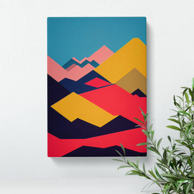 An Abstract Mountain Landscape No.1 - Wall Art