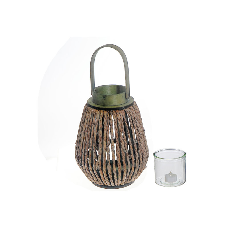 Lanterne Lucia, H 10 po x l 6,7 po x P 6,7 po