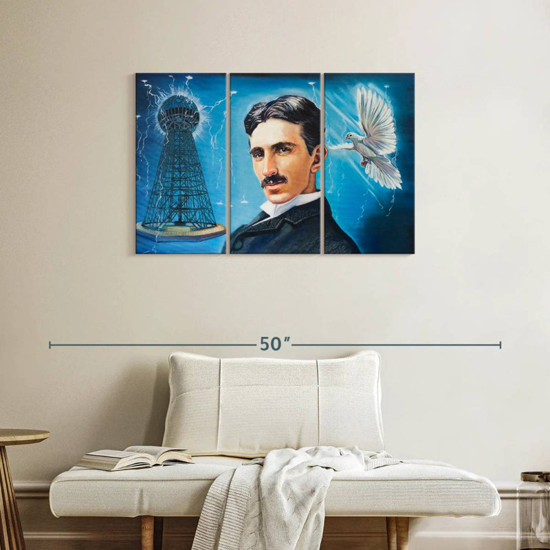 Keiraleigh Nikola Tesla, H 24 po x l 38 po