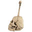 Bathroom Skullduggery Free Standing Toilet Brush and Holder