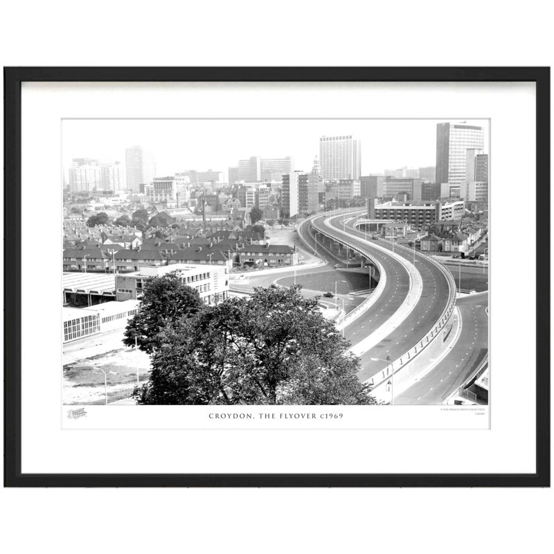 Croydon, The Flyover C1969 by Francis Frith - Single Picture Frame Print, 28cm H x 36cm W x 2.3cm D